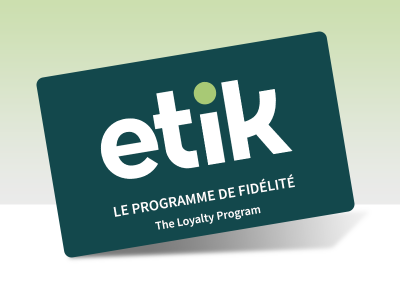 Let's build our relationship with the Etik de Logis loyalty program